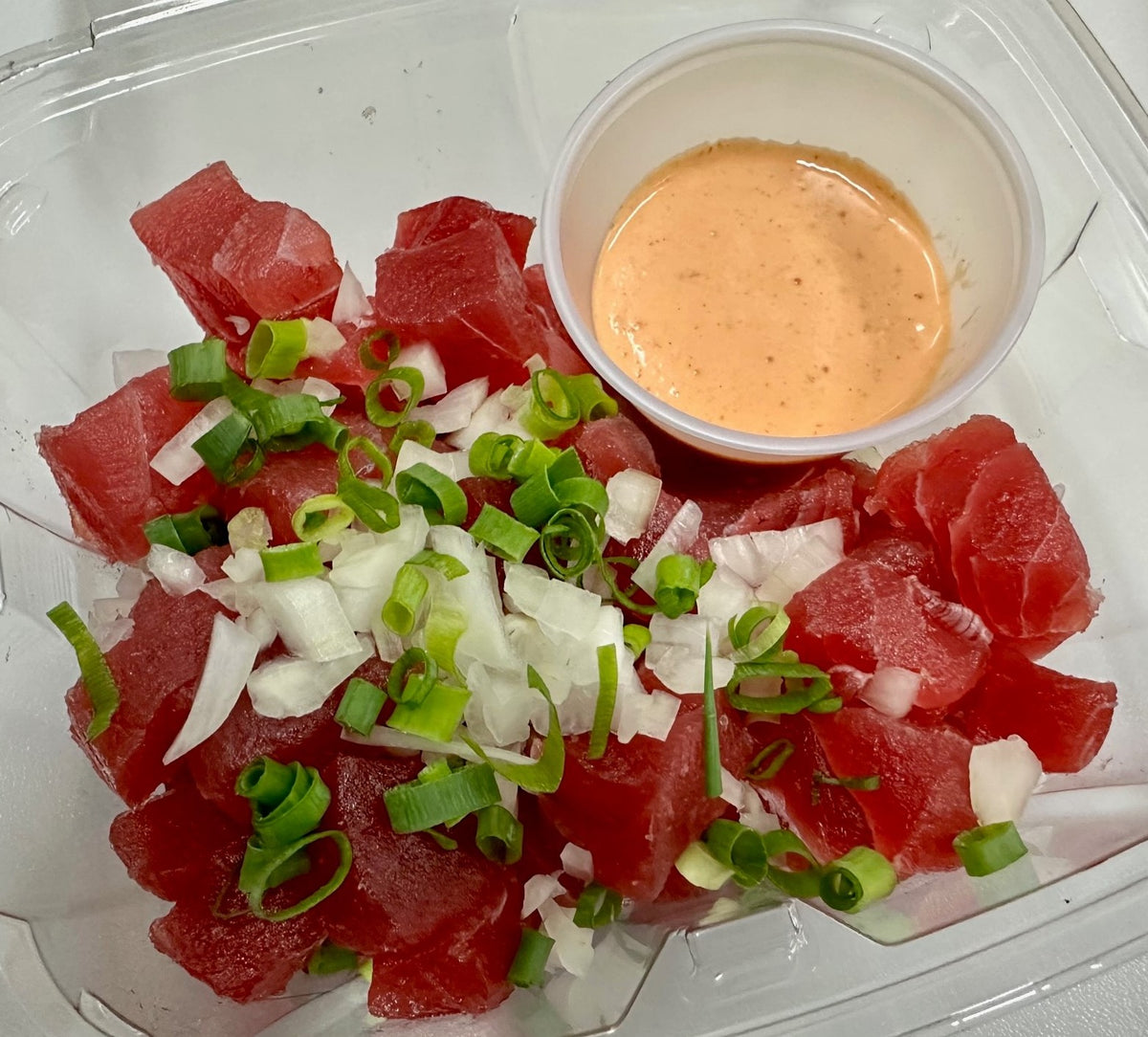 SPICY POKE KIT AHI CUBES 1 LB W/ KIT (18.95 / LB) Pier 38 Fish Market